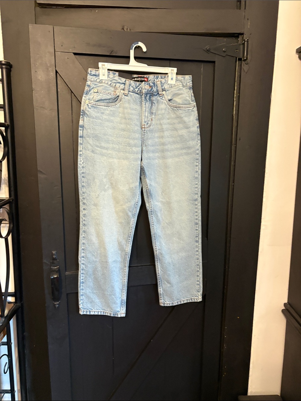 Quiksilver Men's Light Blue Relaxed Denim Jeans